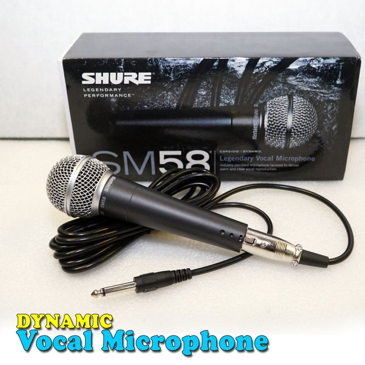 MIC SHURE KABEL SM 58
