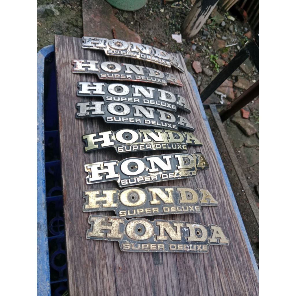 emblem tangki gl 100/125 original copotan