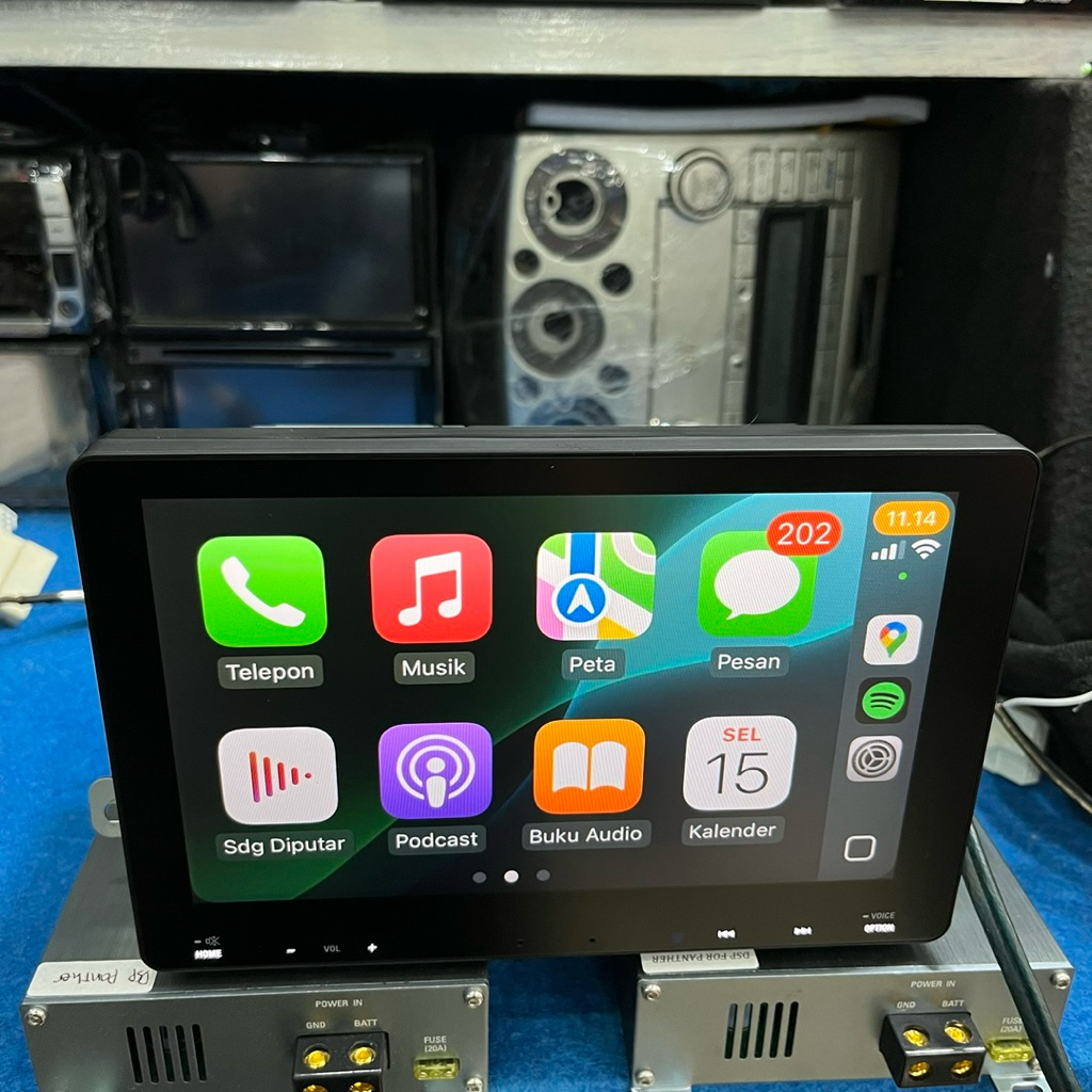 Head unit Xpander ultimate 2022 Carplay android auto