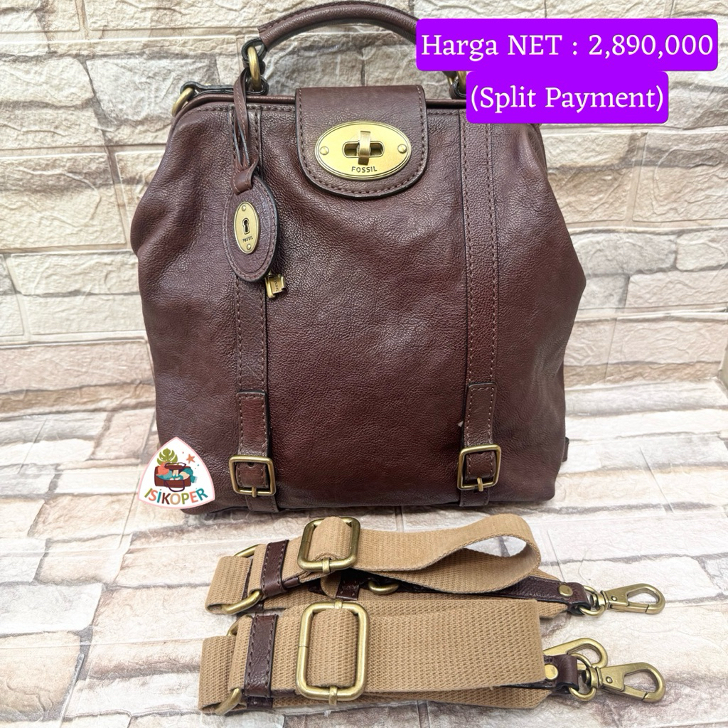 543# NET-Preloved Fossil Emilia Backpack Espresso