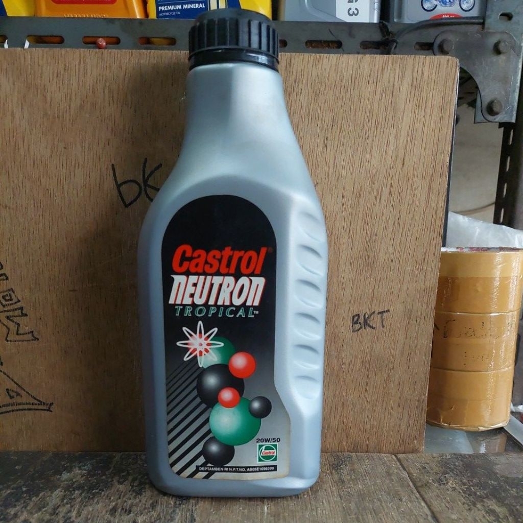 Oli jadul lawas Castrol NEUTRON TROPICAL SAE 20W-50