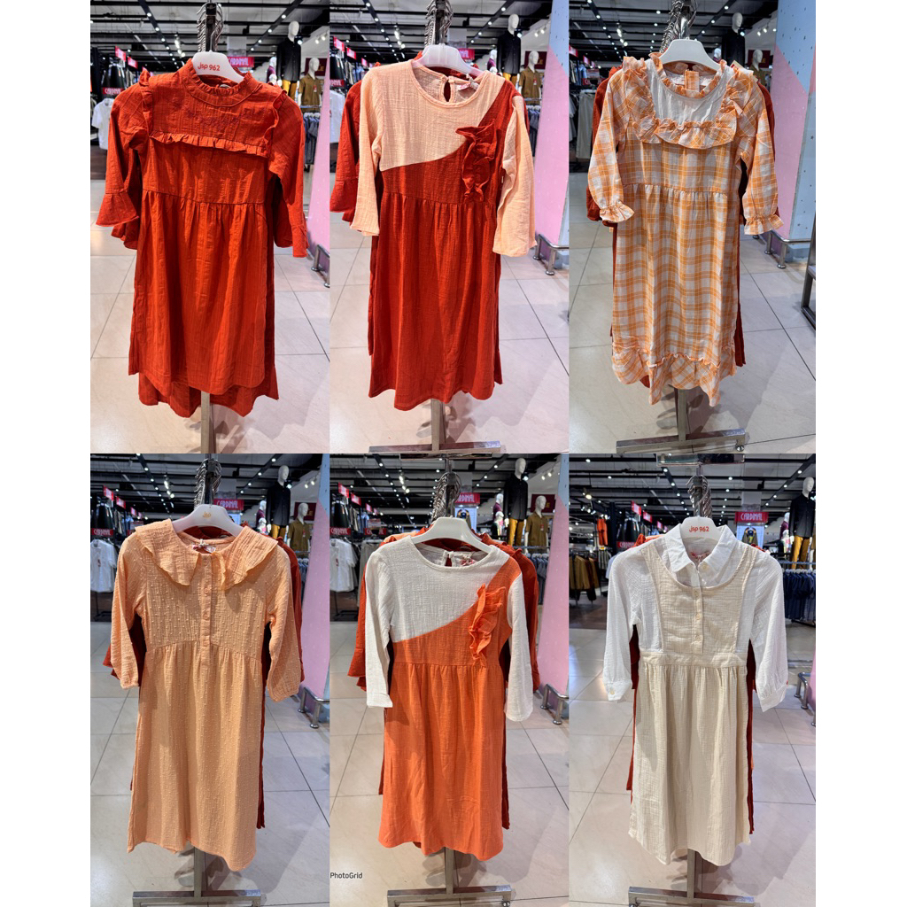 JSP KIDS GIRL - SALE Dress Gamis Anak Perempuan (4-14 tahun)