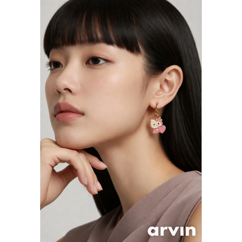 Anting anting anak perempuan