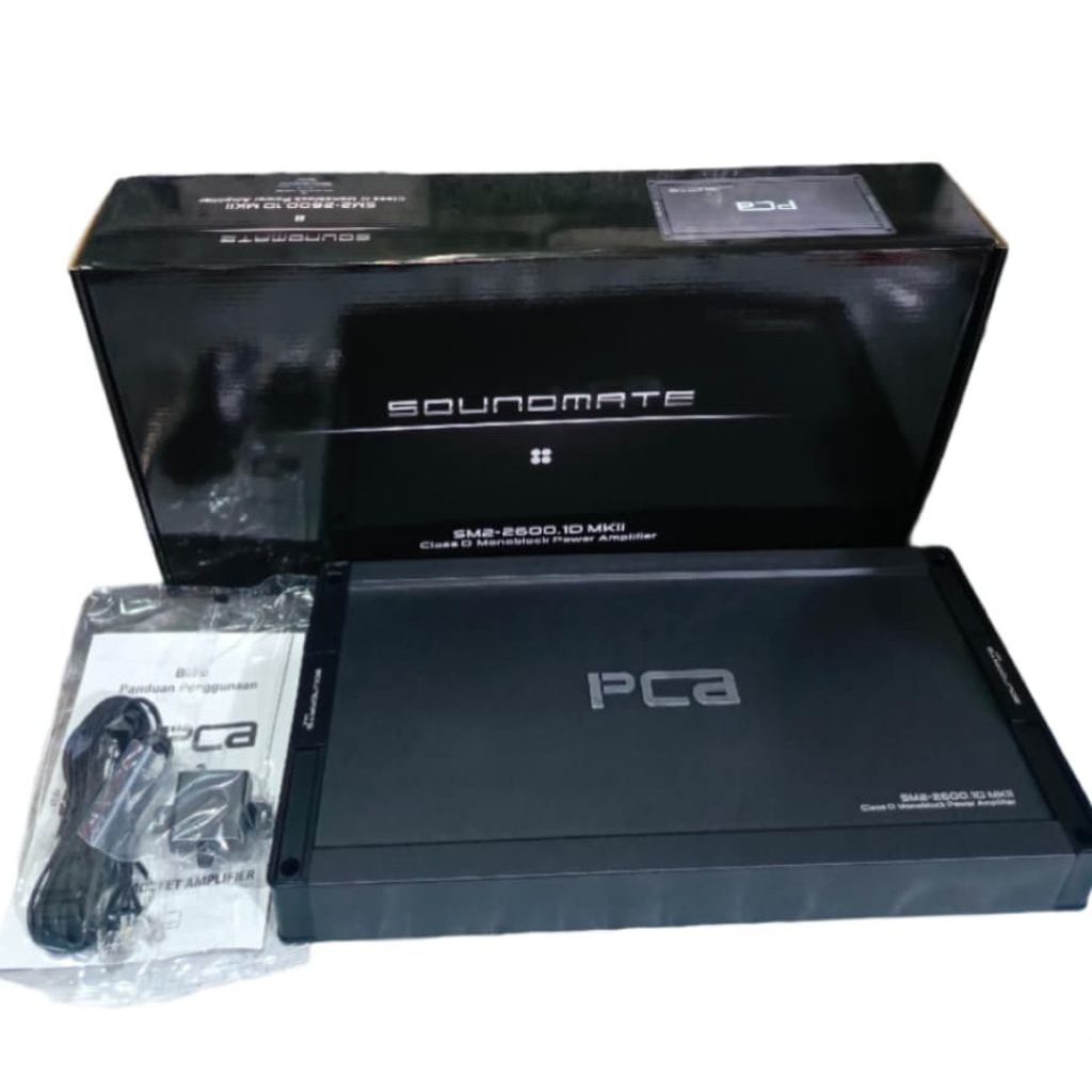 PCA SM2-2600.1D MKII Class D Monoblock Amplifier- yaafi car audio