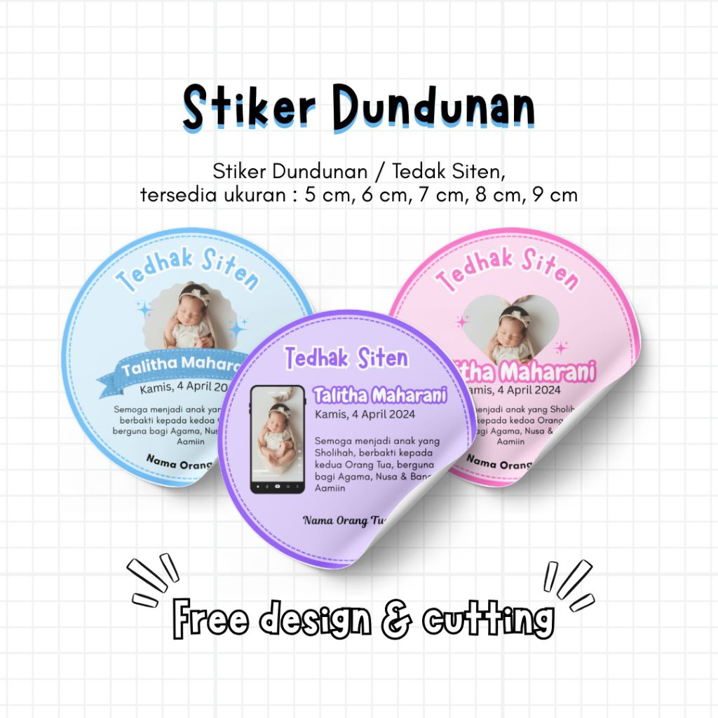 Stiker Tedhak Siten / Dundunan