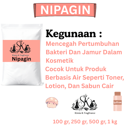 Nipagin / Methyl Paraben / Pengawet Cosmetic