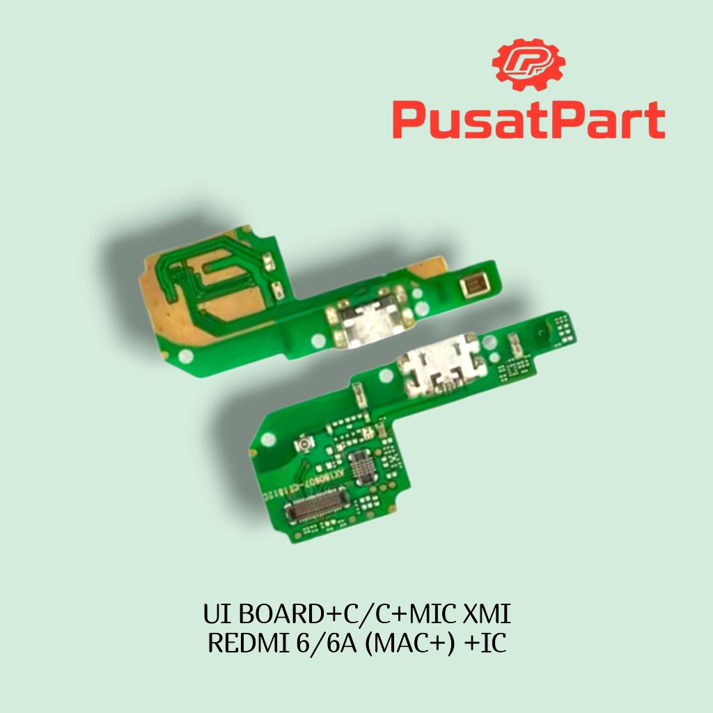 PAPAN CHARGER / KONEKTOR CAS PCB REDMI 6 / 6A +IC