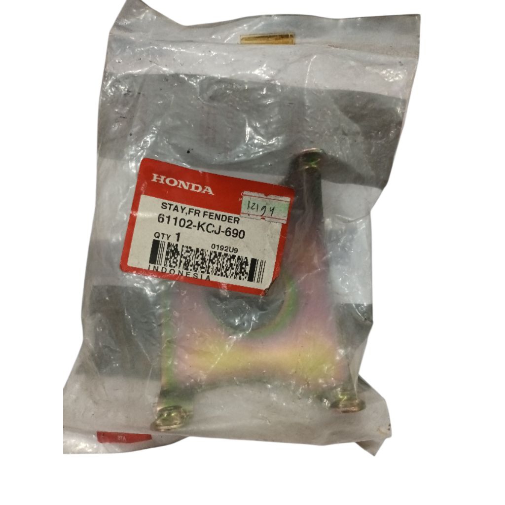 61102-KCJ-690 Dudukan selebor depan Tiger Original AHM