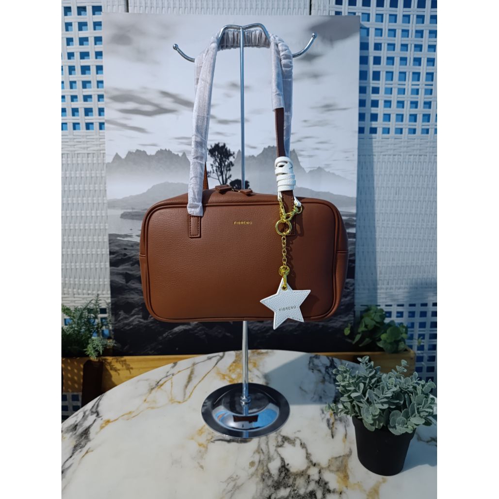 Tas Premium Fibreno cokelat