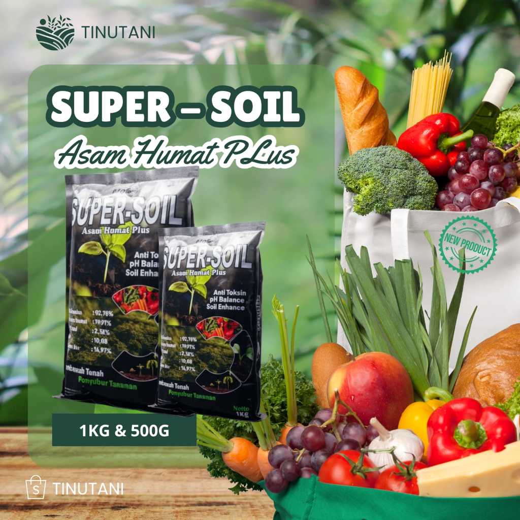 Asam Humat Murni Super Soil 1 Kg