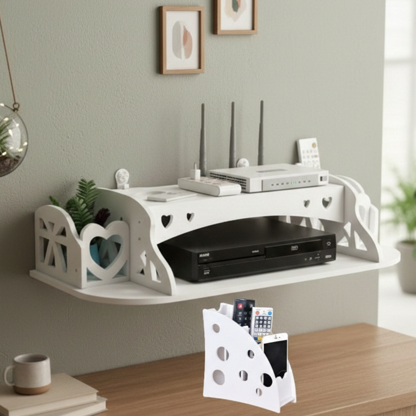 Paket Hemat Rak Gantung DVD & Tempat Penyimpanan Remote