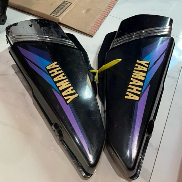 (ORIGINAL) DOP ACCU TEMPONG BOK AKI DOP AKI RX KING 2002 Hitam biru ORIGINAL CAT