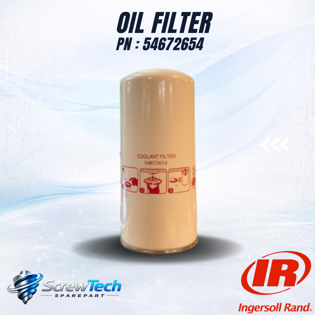 Oil Filter PN 54672654 Ingersoll-Rand For Screw Air Compressor