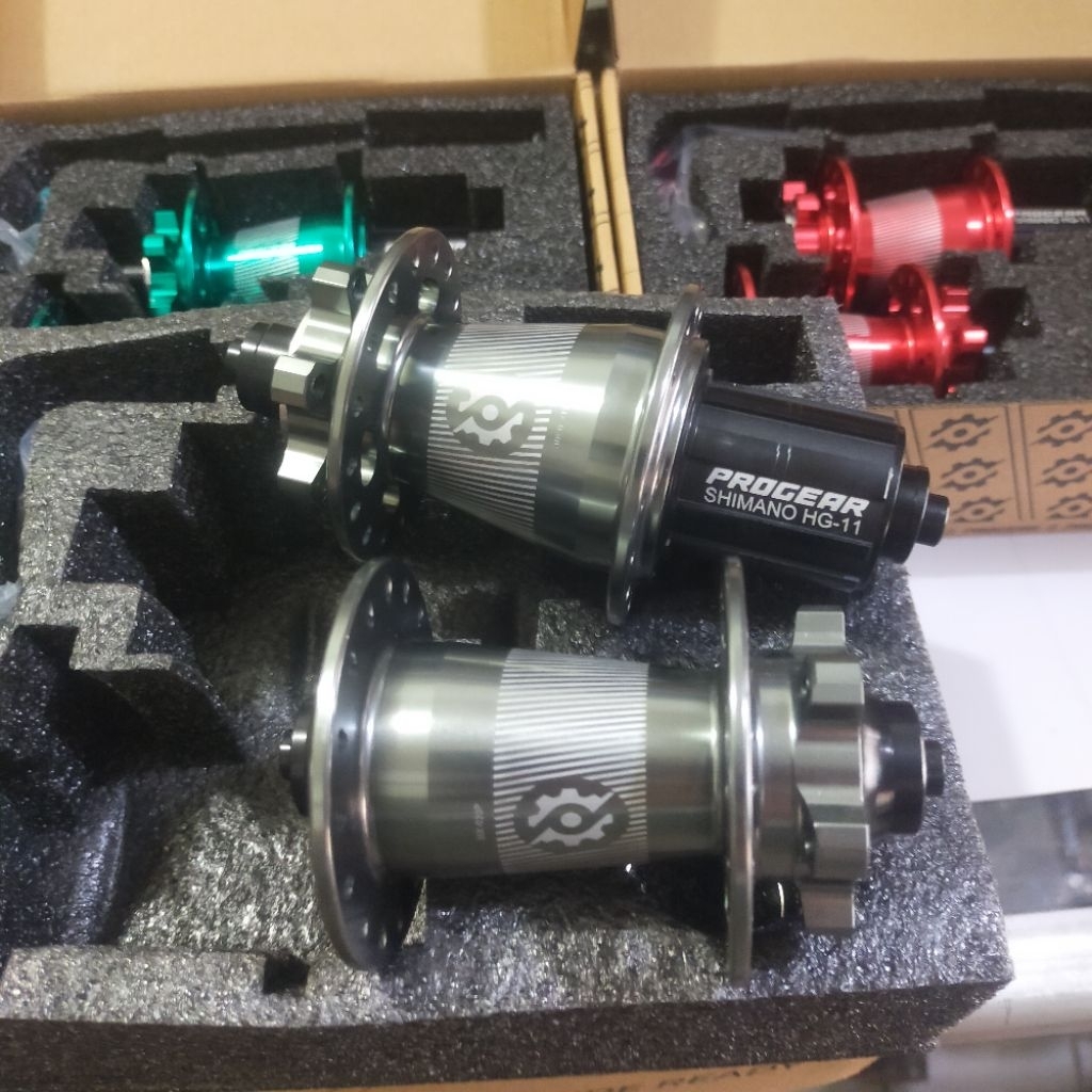 freehub progear 32 hole suara tawon model cassette QR freehub sepeda