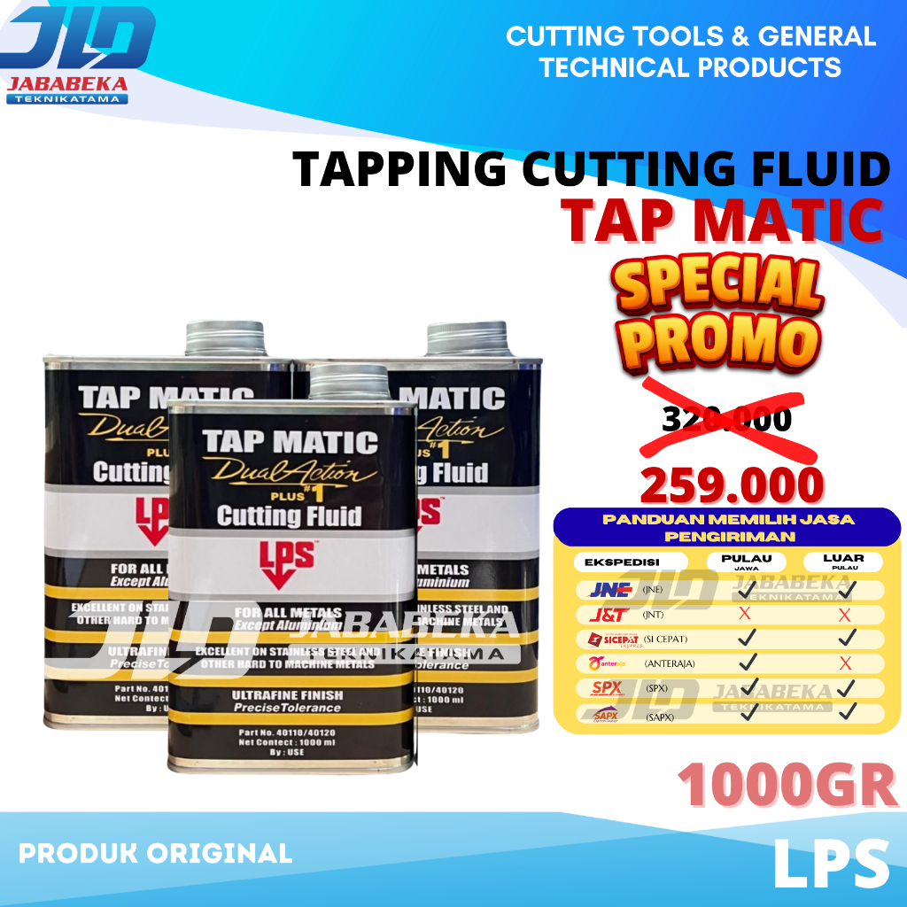 Tap Matic 1000ml Merek LPS Cutting Fluid Tap Matic 1000ml Merk LPS Made In USA