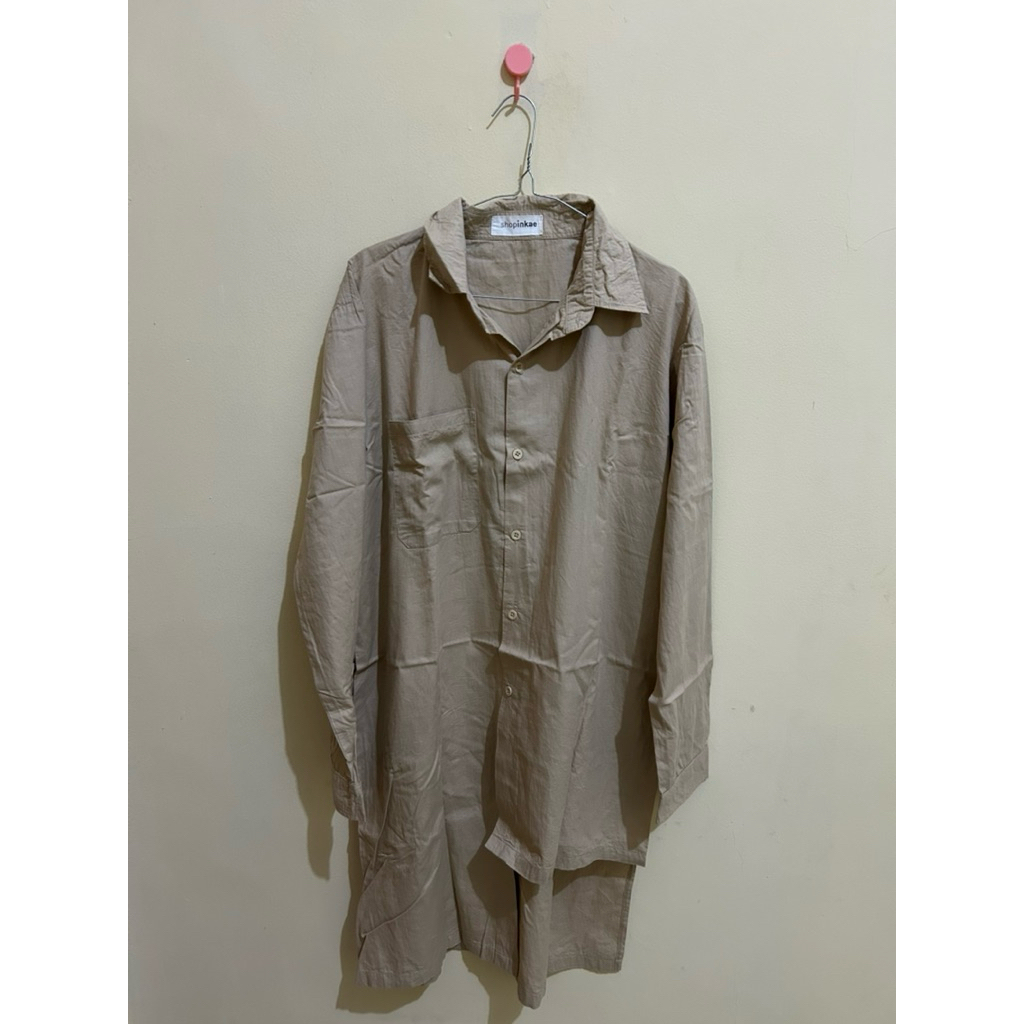 preloved asymmetric tunik by shopinkae