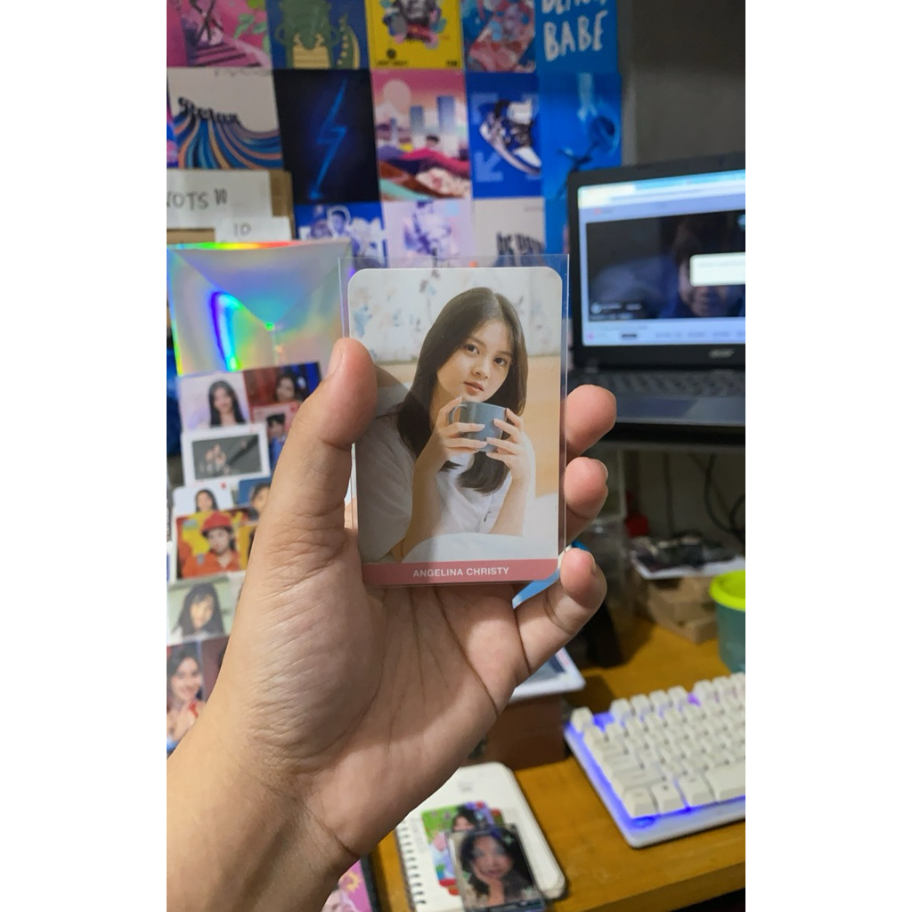 Photocard PC JKT48 Christy Morning Call OFC