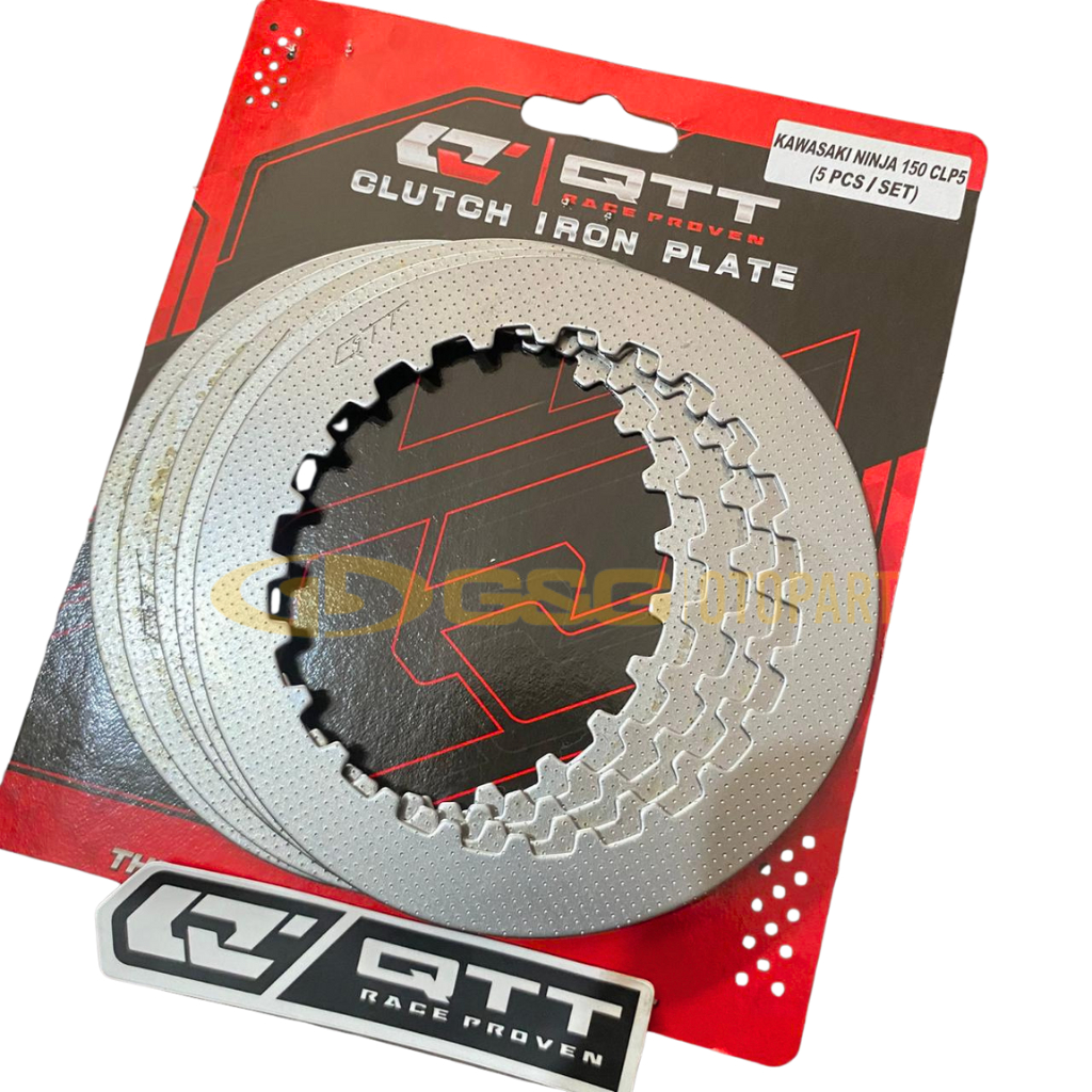 QTT Plat Kopling Kampas Gesek QTT Racing NINJA 2TAK