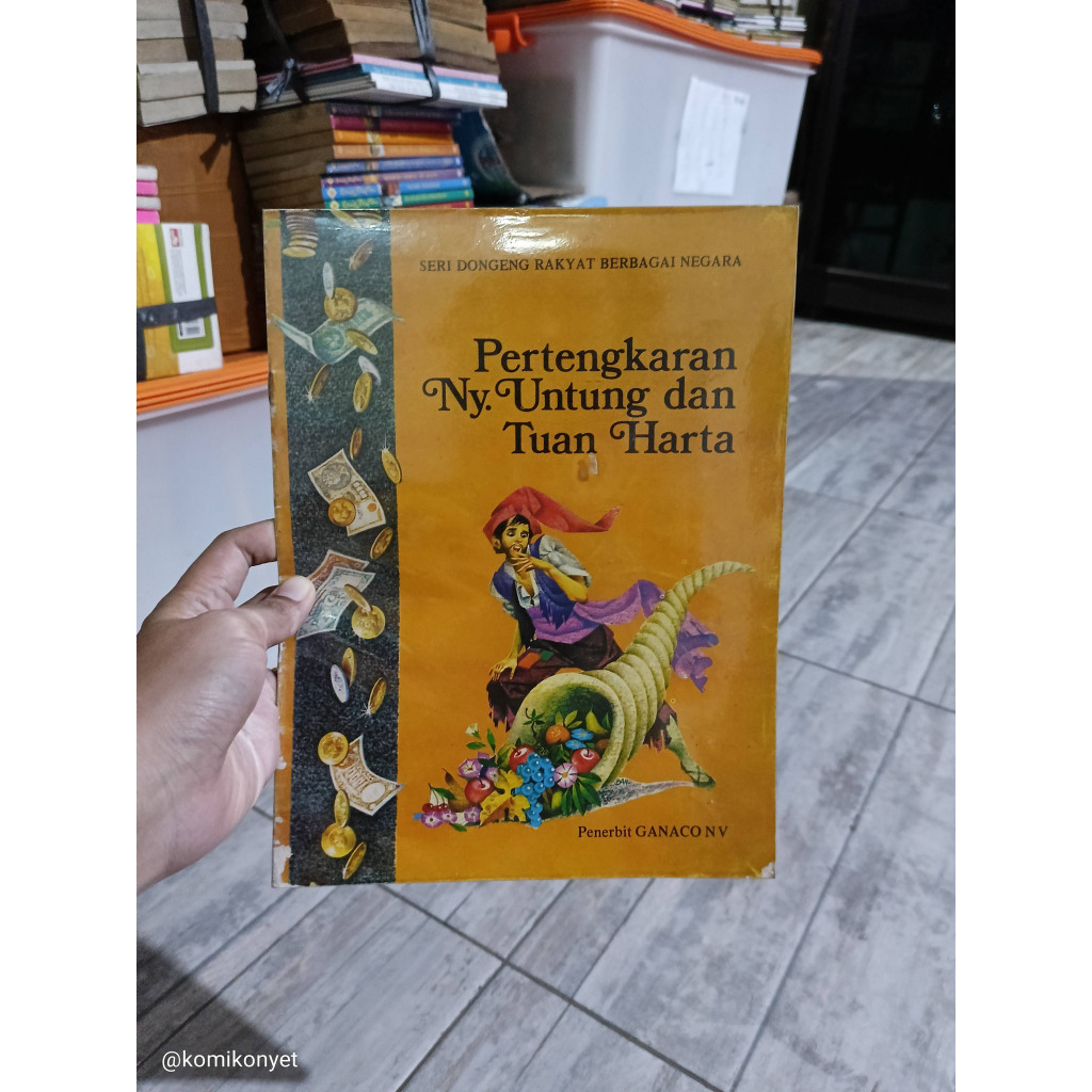 Buku Cerita Anak Klasik Seri Dongeng Rakyat Berbagai Negara Penerbit Ganaco NV Pertengkaran Ny Untun