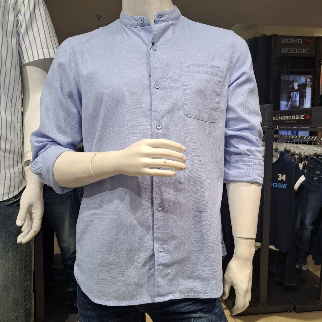 KEMEJA KOKO PRIA BOMBBOOGIE 100% ORIGINAL