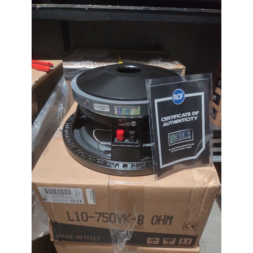 RCF 10-750YK original asli italy