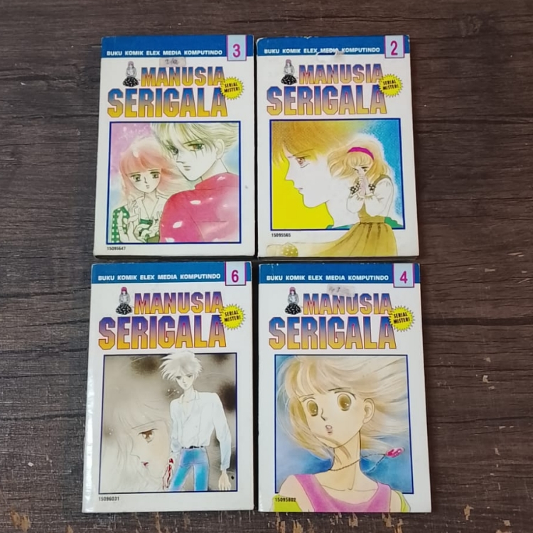 SERIAL MISTERI : MANUSIA SERIGALA - Komik Jepang Karya Ayuko Omi (Dijual Satuan/Perbuku)