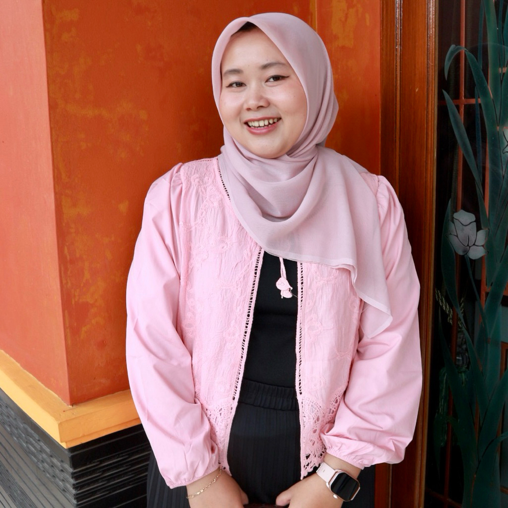 Blazer outer brukat | outer pink | cardigan | outer brukat mewah
