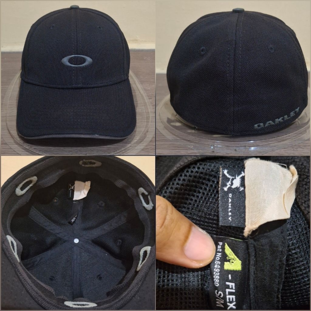 Topi Oakley Fitted Stretch Caps
