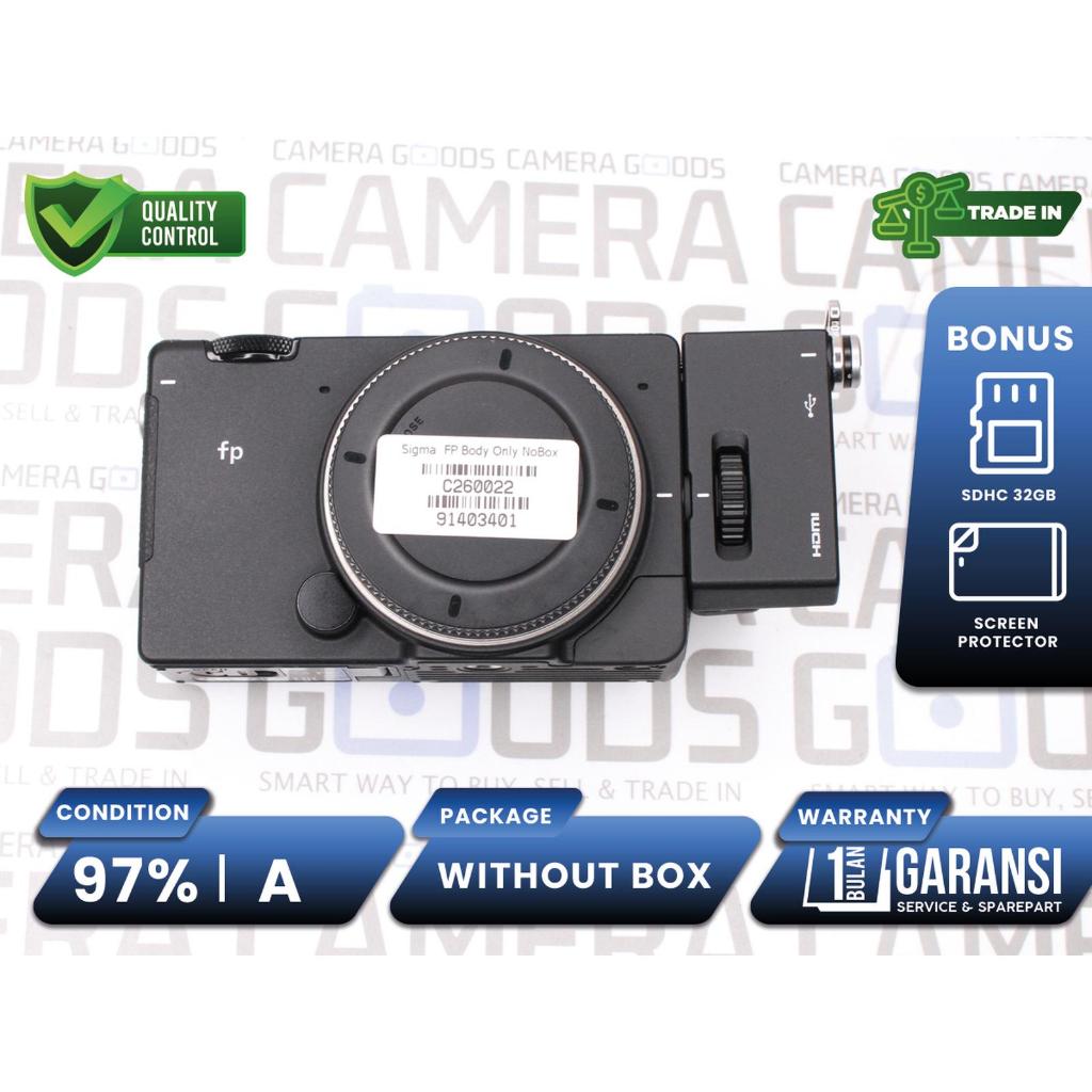 Kamera Sigma FP Full Frame Camera Digital Mirrorless Second Bekas Grade A / SigmaFP - C260022