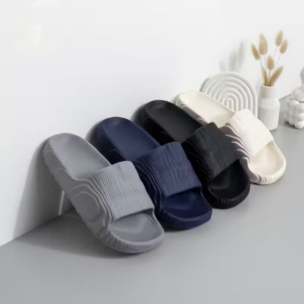 MINISO BALI | Sandal Slop Adilette Sandal Selop Pria Wanita Sendal Karet Anti Licin Sandal Flip Flop