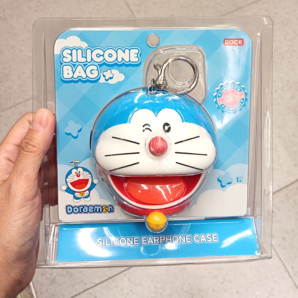 DORAEMON SILICONE BAG SILICONE EARPHONE CASE