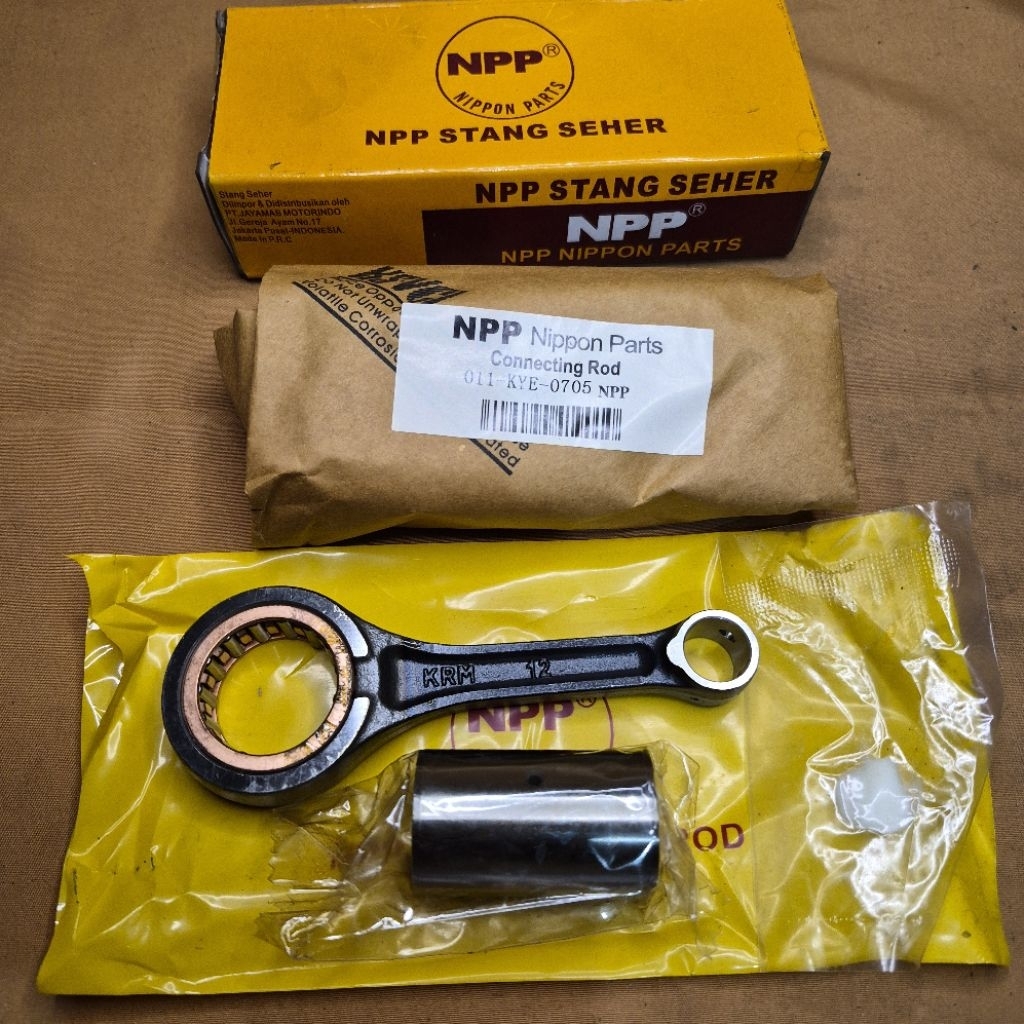 Stang Piston Seher Conrod Honda New Megapro Verza CRF Megapro Monoshock KYE Original NPP