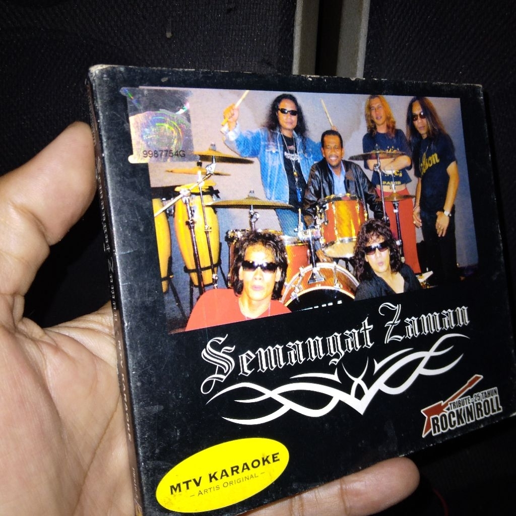 Vcd Mtv Karaoke Malaysia Semangat Zaman original impor