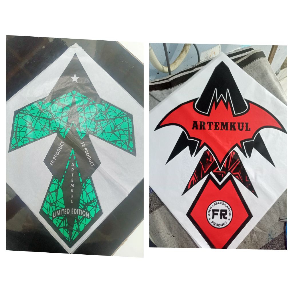 kertas minya sablon layang" sukoi 100pcs (BUKAN LAYANG LAYANG )