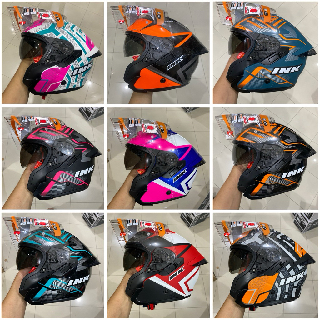 HELM INK TERRA 2 MOTIF | INK TERRA 2 ORIGINAL