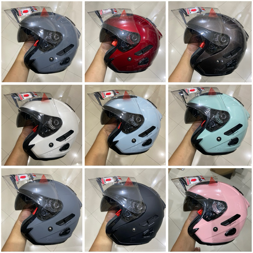 HELM KYT GALAXY FLAT R SOLID | KYT GALAXY FLAT R