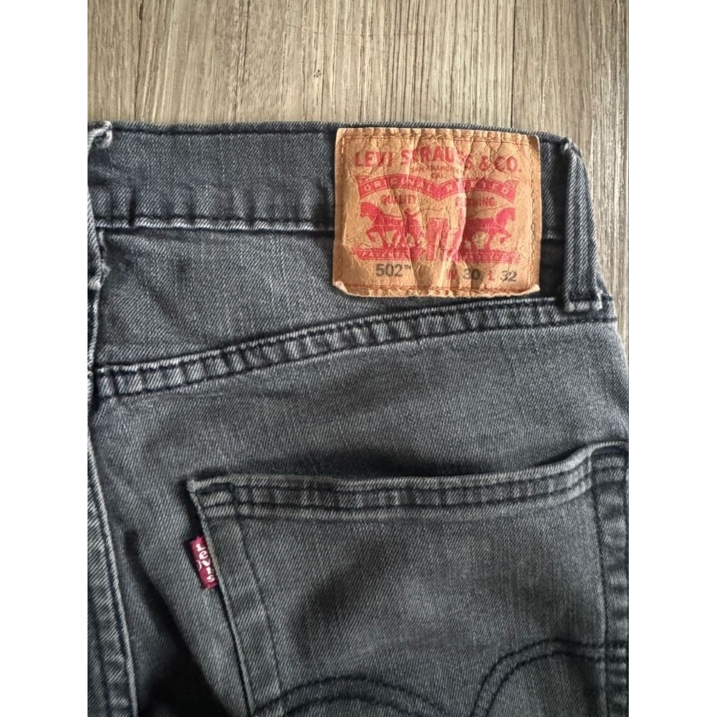 LEVIS 502 ORIGINAL RESMI SECOND SZ 30
