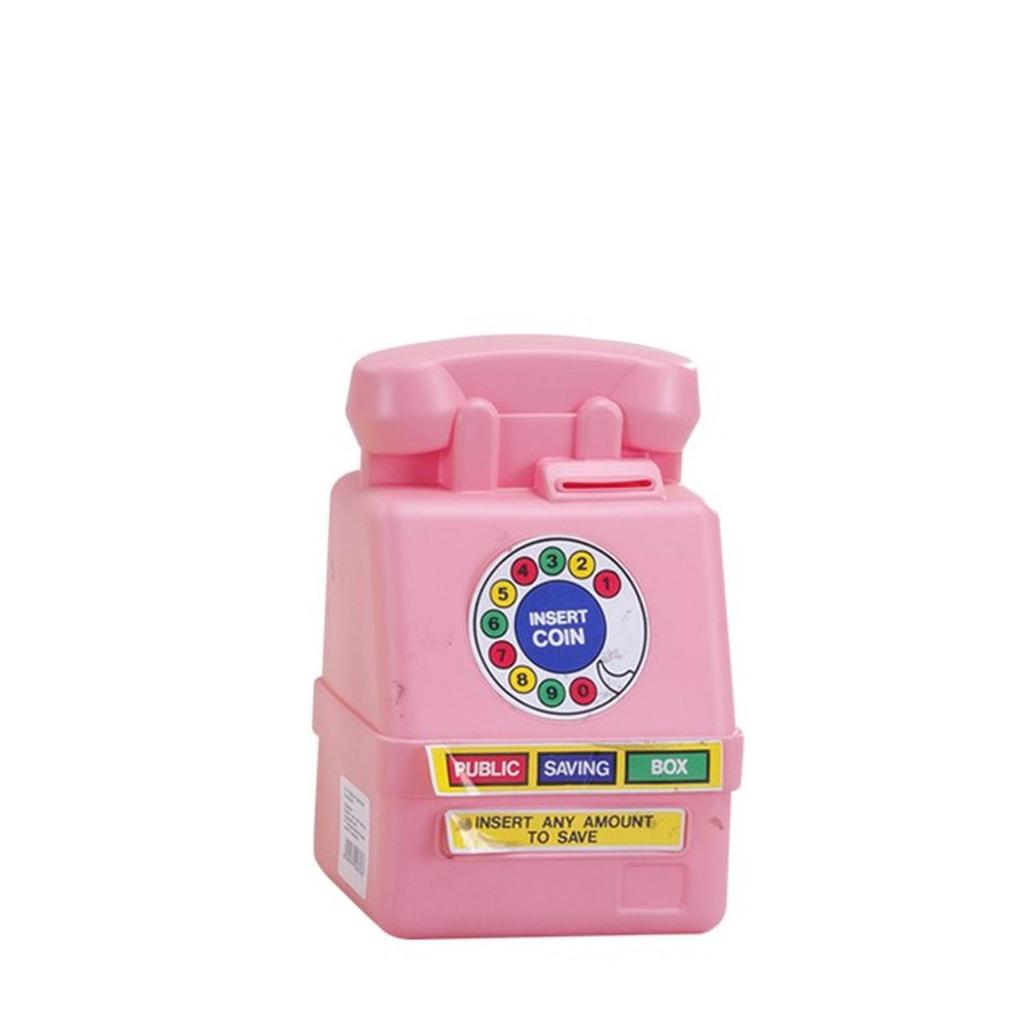 Lion Star SV-10 Saving Box Public Telephone Menabung Celengan Plastik Celengan Telepon Plastik Lion 