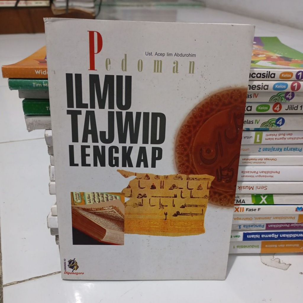 BUKU ORIGINAL PEDOMAN ILMU TAJWID LENGKAP