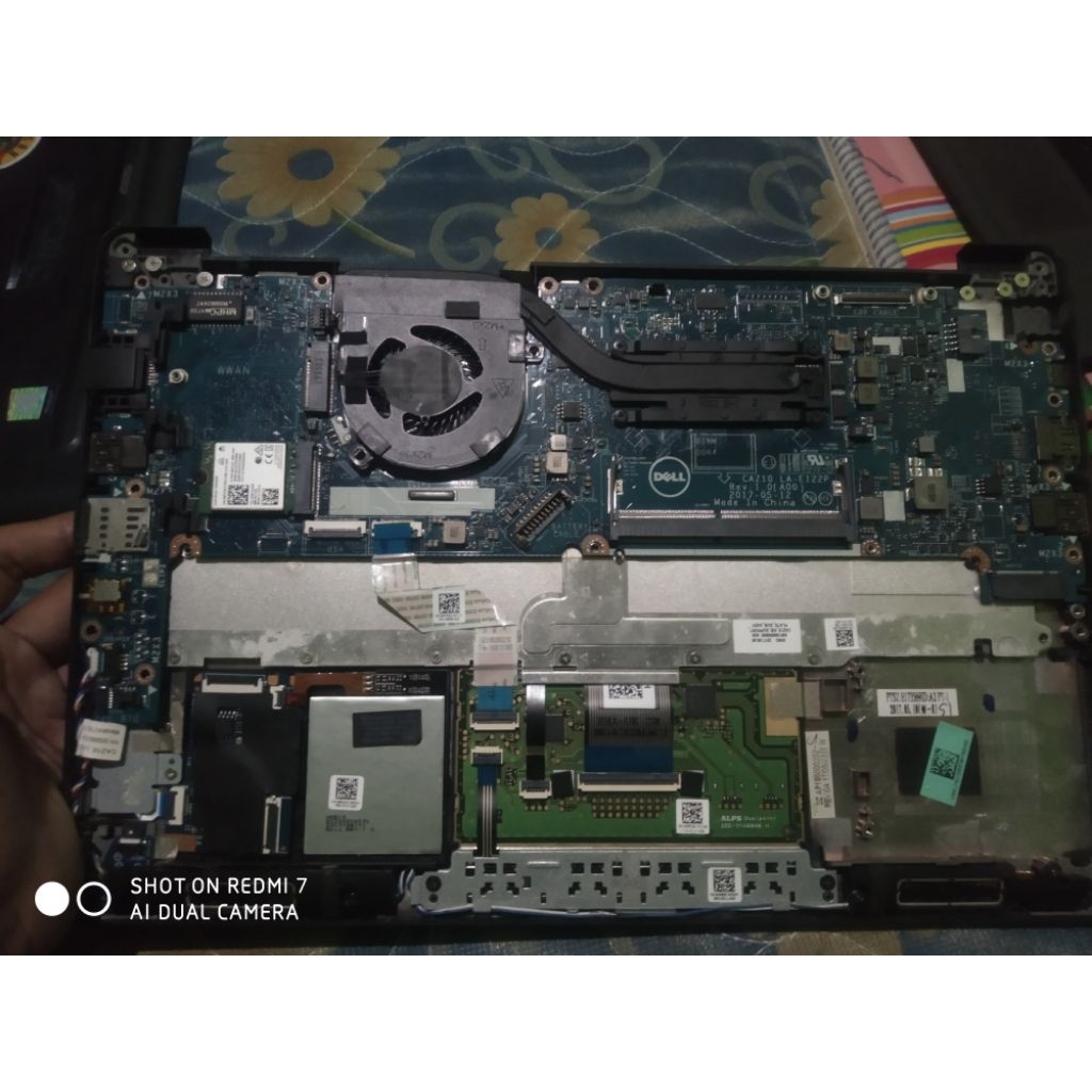 bahan dell 7280 i5 gen 6