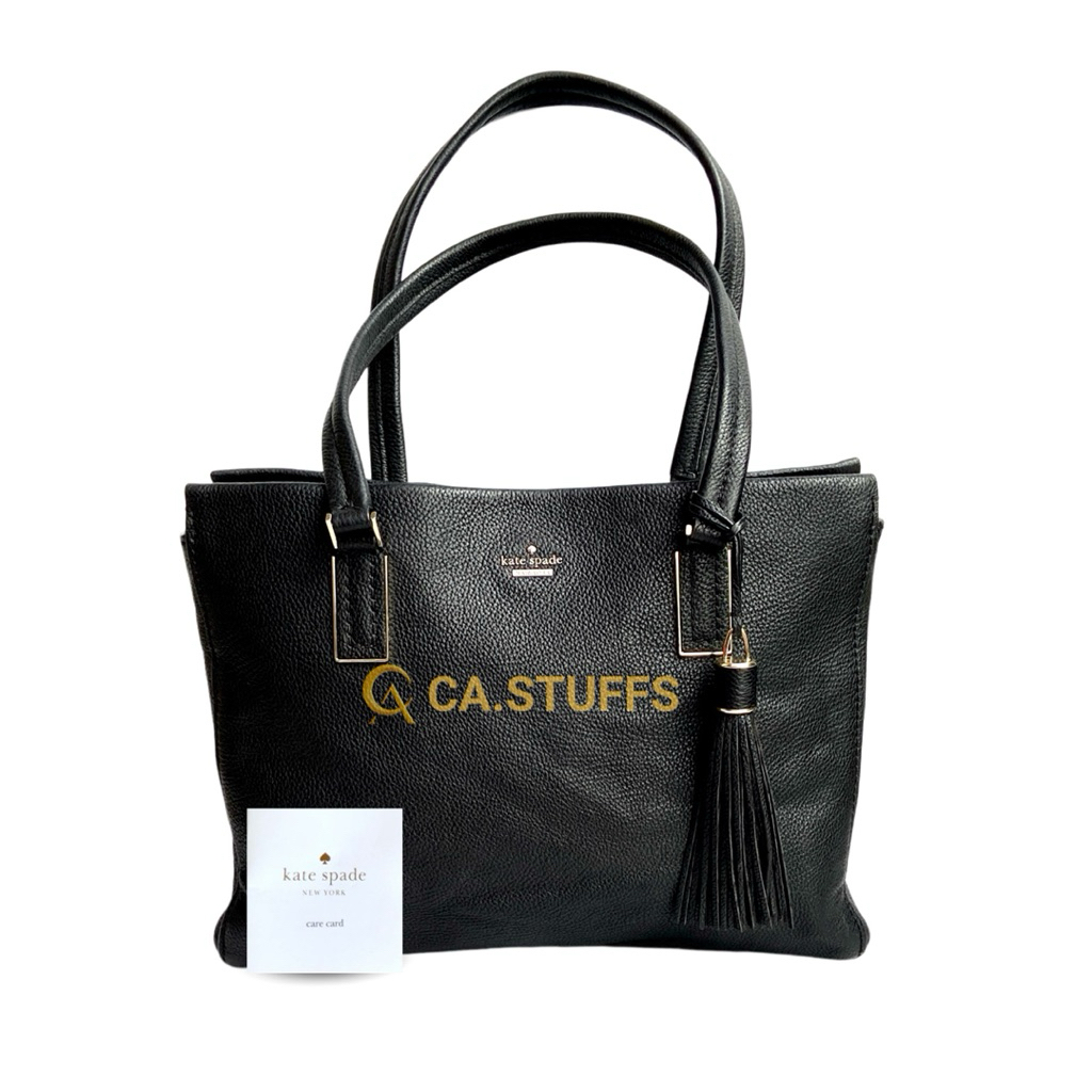 Preloved Kate Spade KS Naomi Pebble Leather Tote Bag