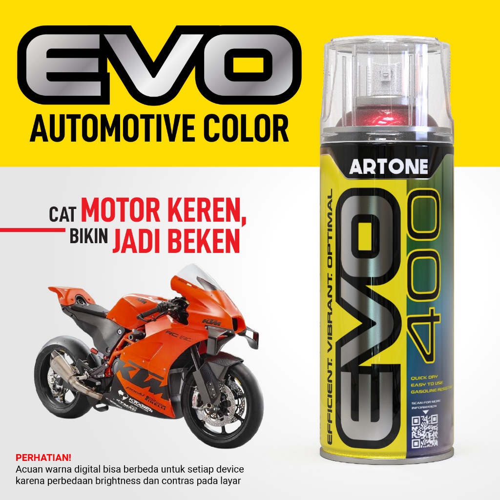 Cat Semprot motor Artone EVO KTM Orange