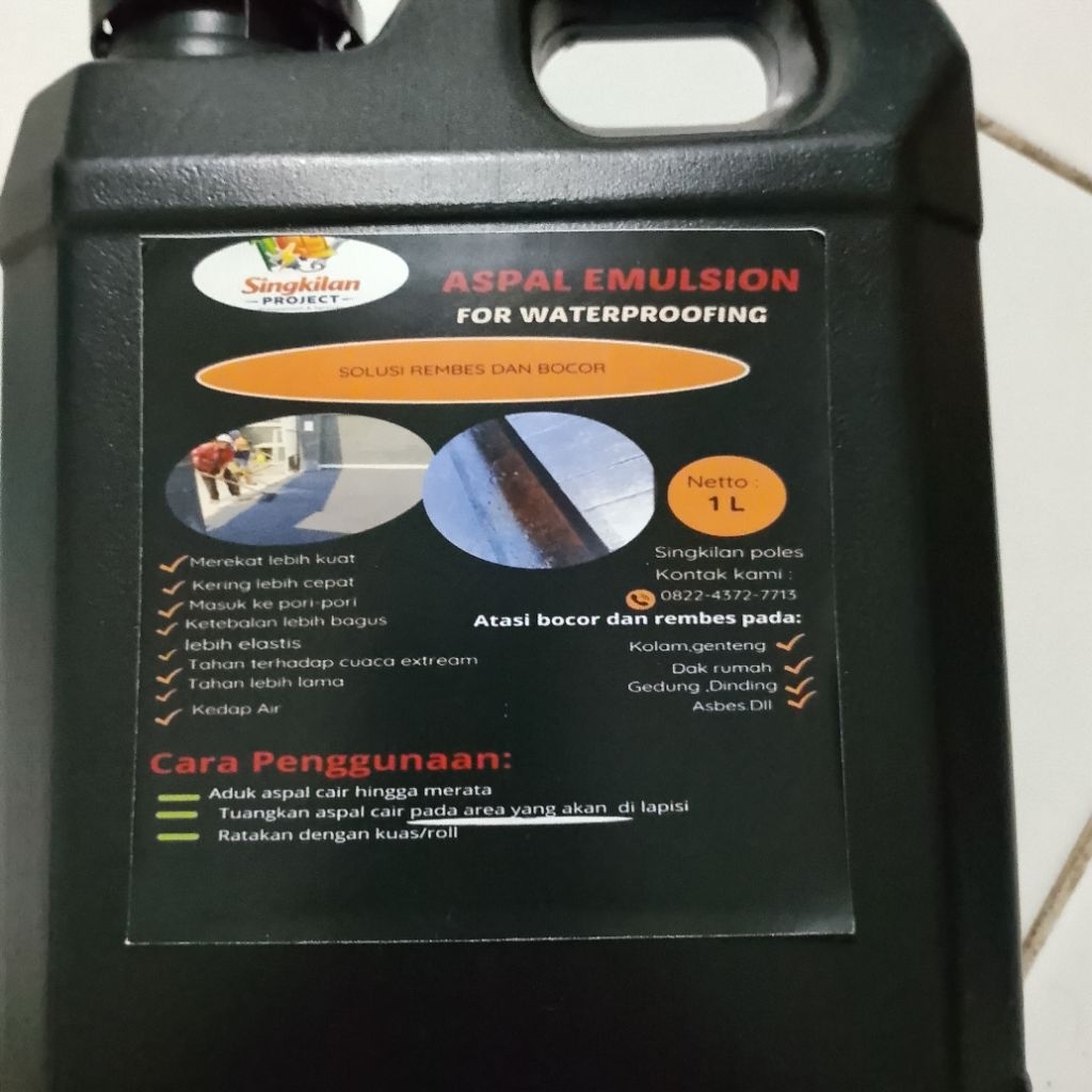 Singkilan Project:Aspal Cair/Aspal Emulsion