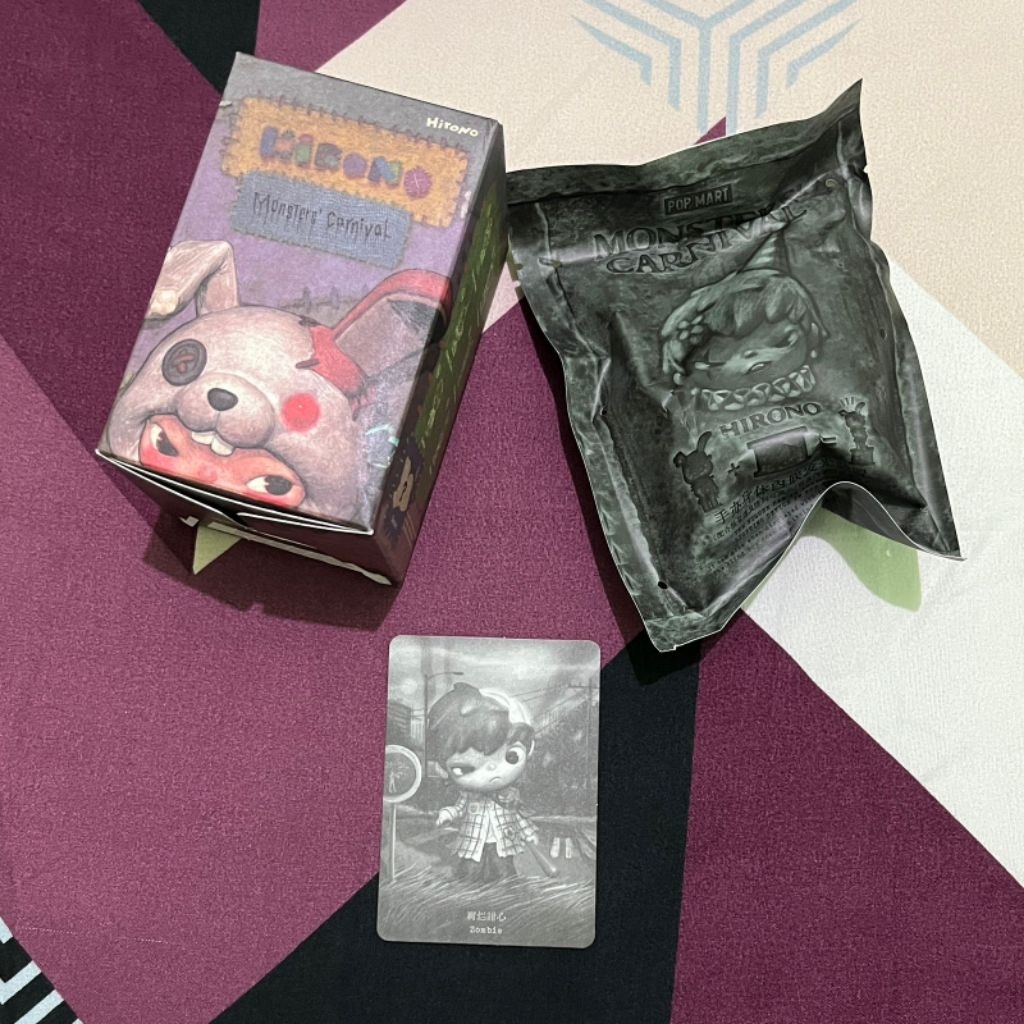 ready stock hirono monsters carnival zombie sealed