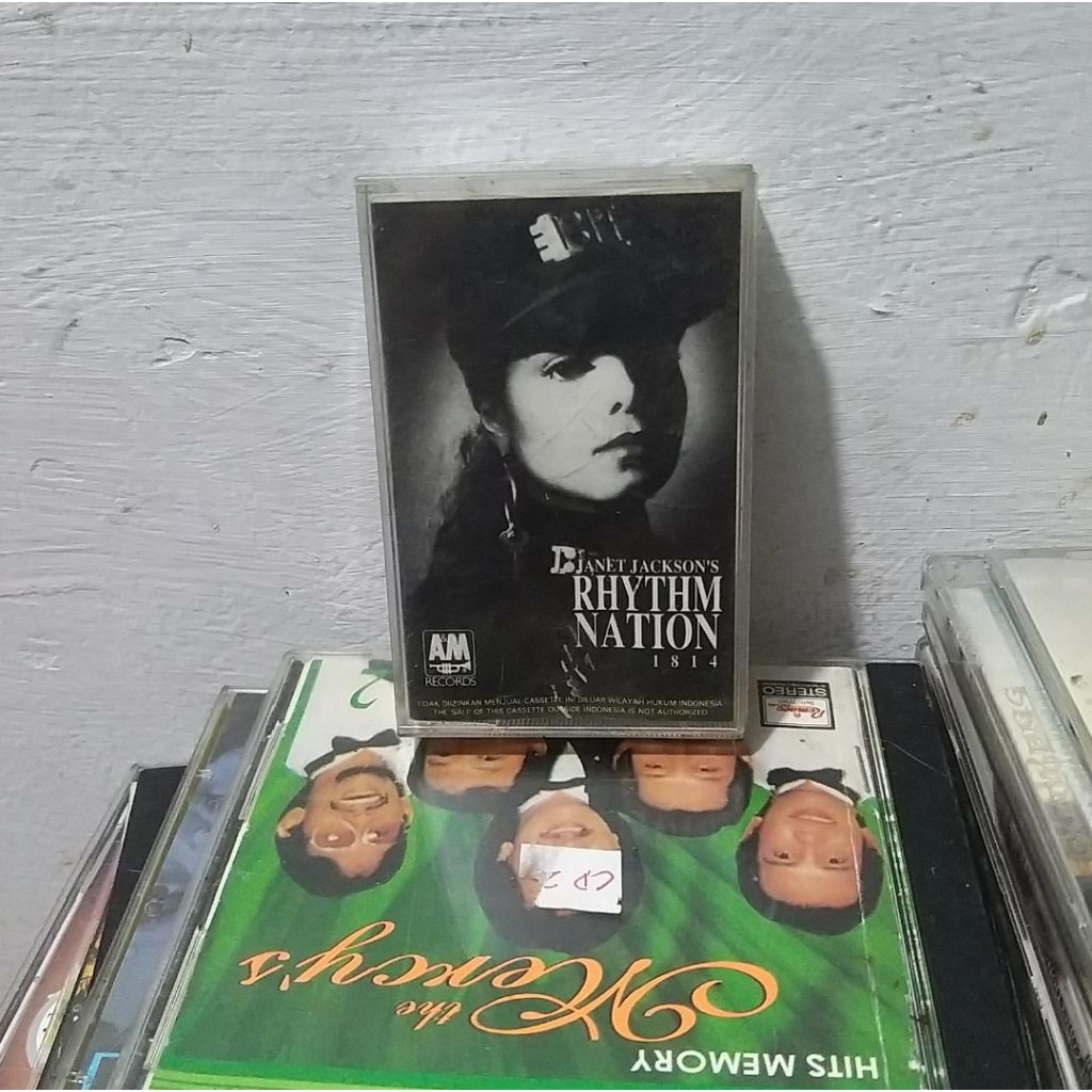 Kaset Pita Janet Jackson's ( Rhythm Nation 1814 )