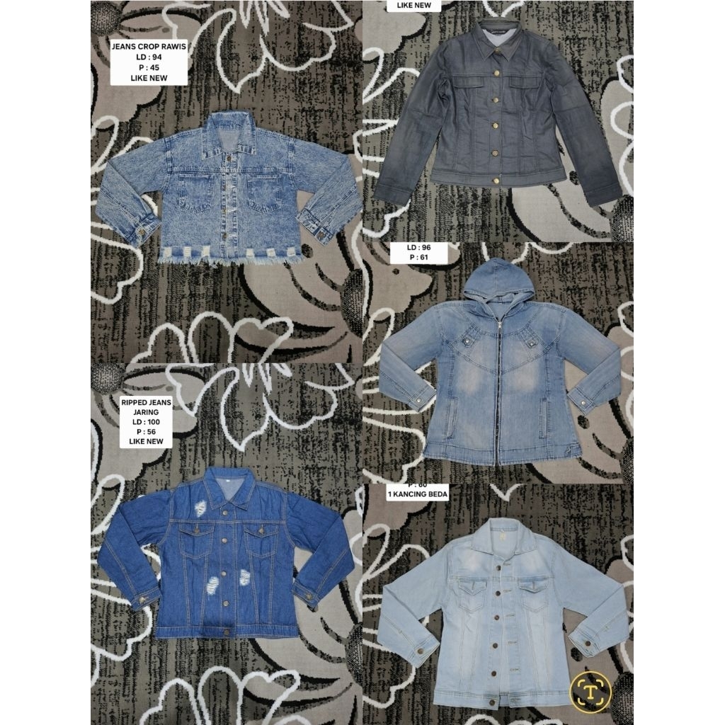 JAKET JEANS WANITA (PL)