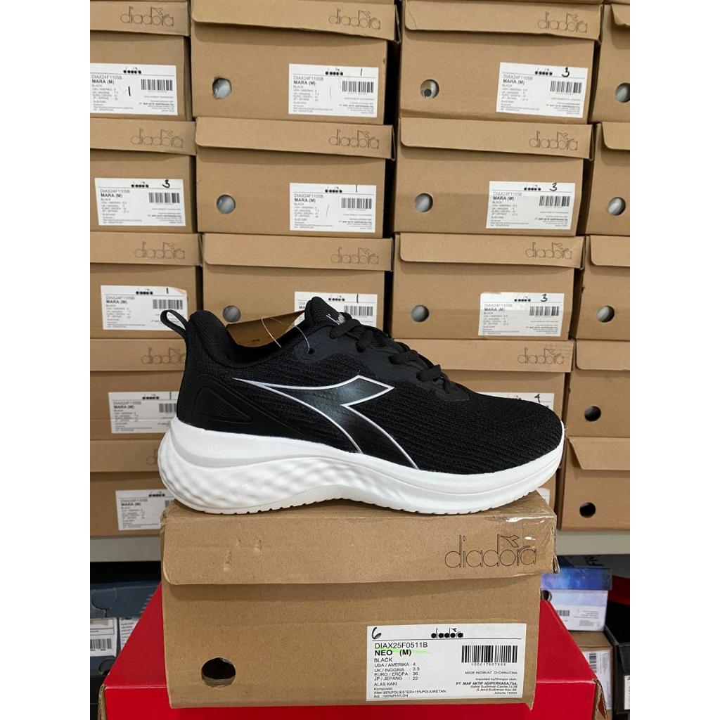 Diadora Neo Black Men Shoes Original