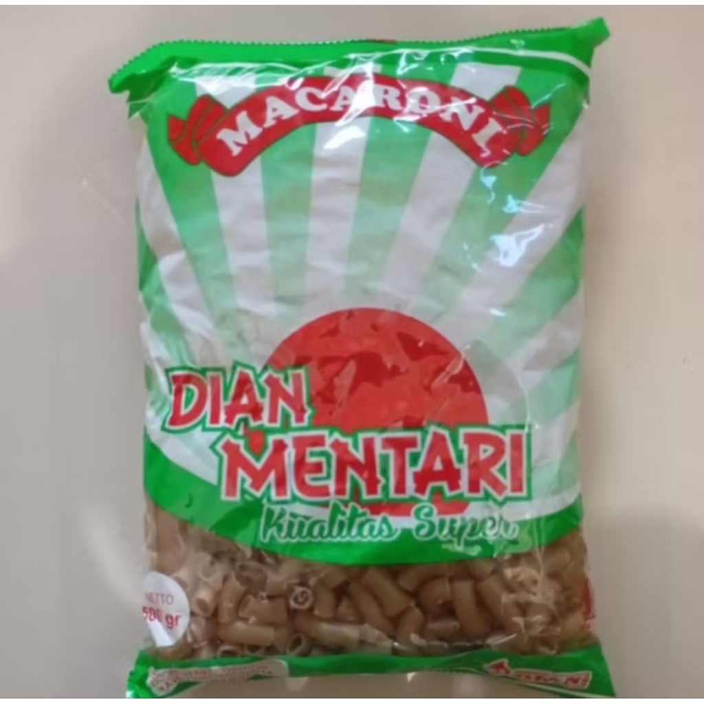 dian mentari macaroni mentah 500gr