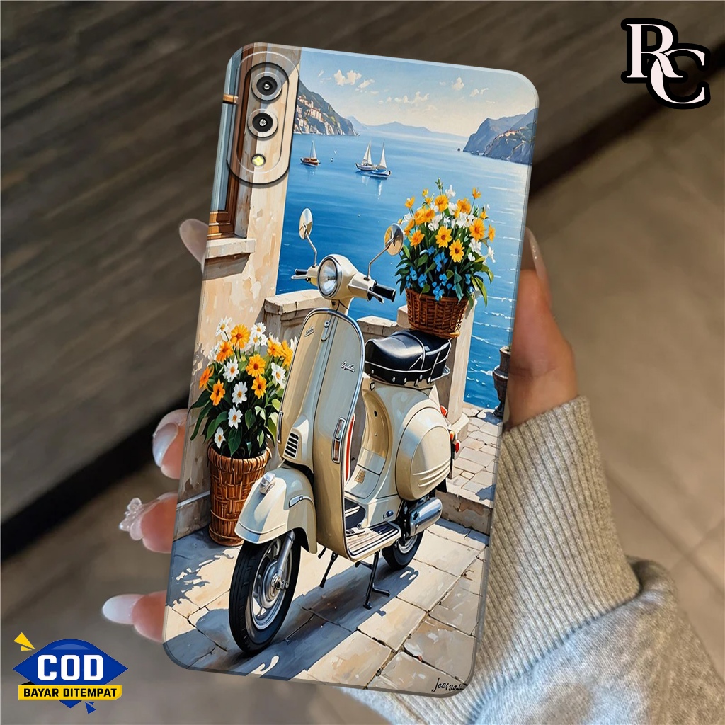 Softcase Asus Zenfone Max Pro M1 Fashion Case Vespa Casing Asus Zenfone Max Pro M1 Case Asus Zenfone