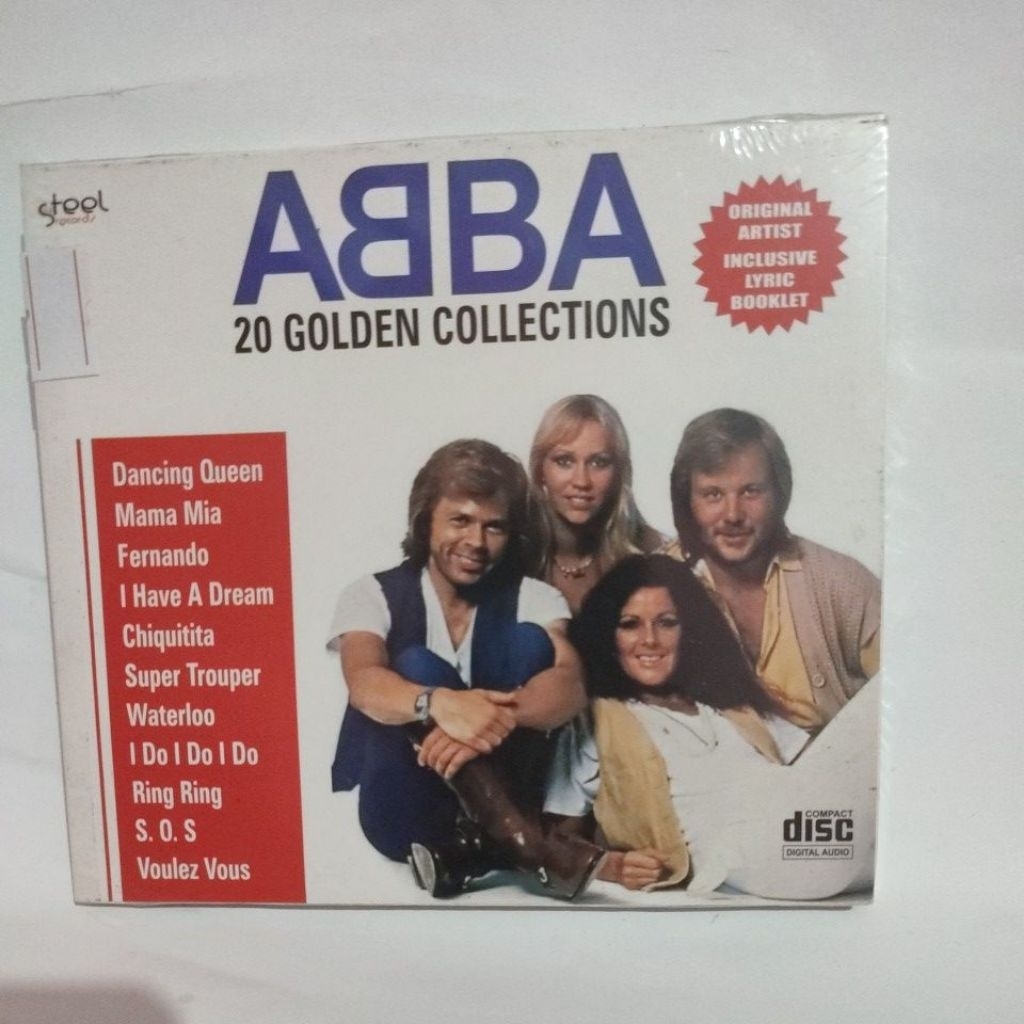 CD ABBA 20 GOLDEN COLLECTIONS